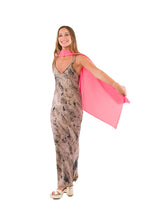 Vestido Largo Zara Print Talla S