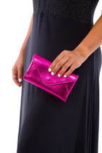 Cartera Rectangular Fucsia