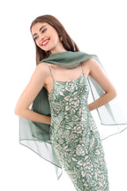 Arriendo de Capa verde musgo