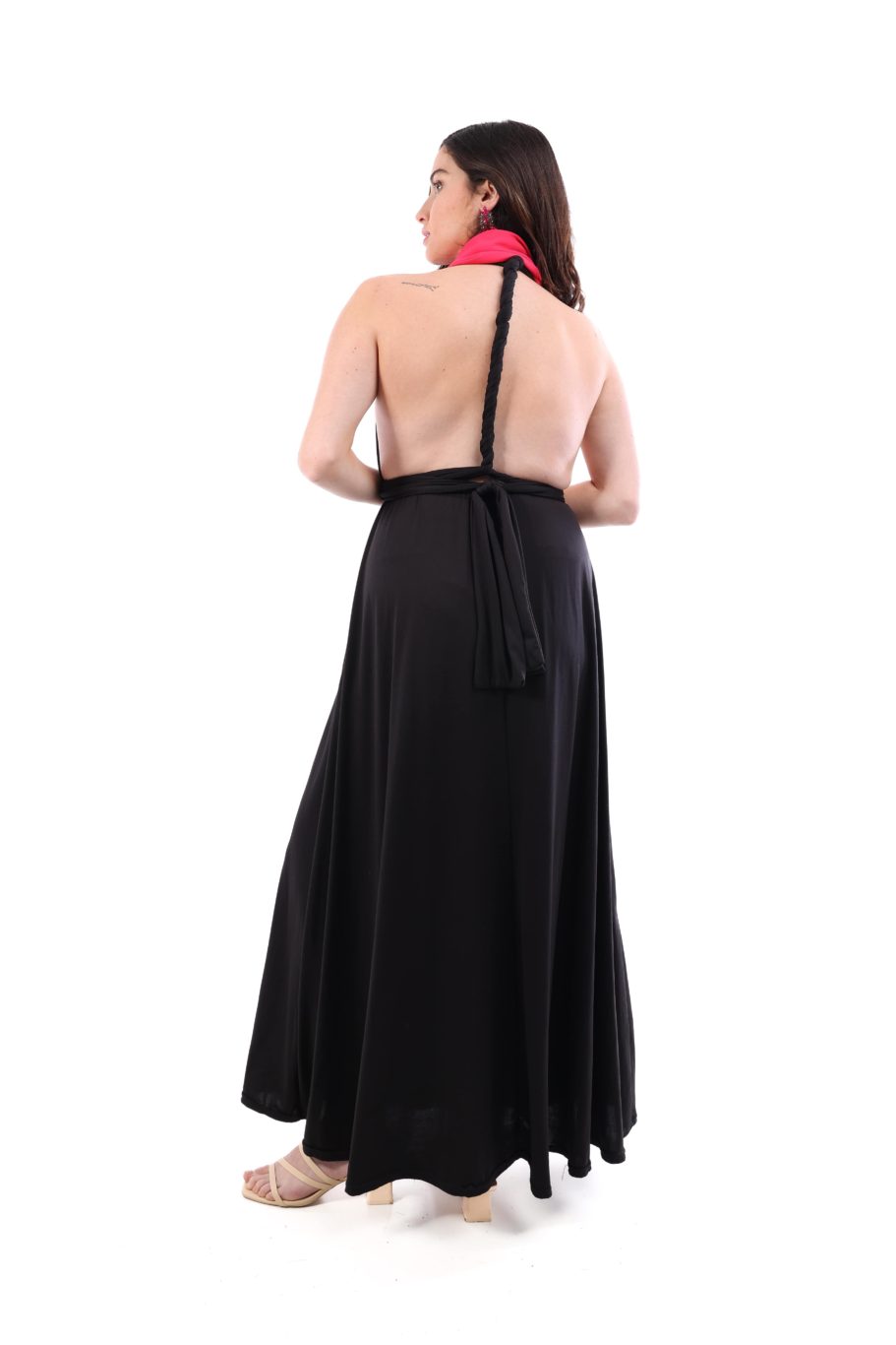 Arriendo de Vestido largo multiforma negro