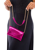 Cartera Rectangular Fucsia
