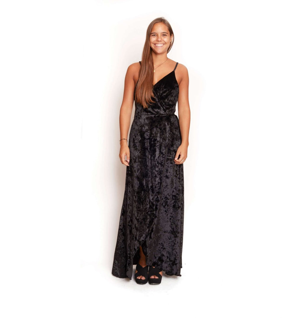 Vestido negro plush