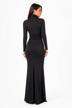 Arriendo de Vestido largo negro marca Aiirz apretados con transparencias