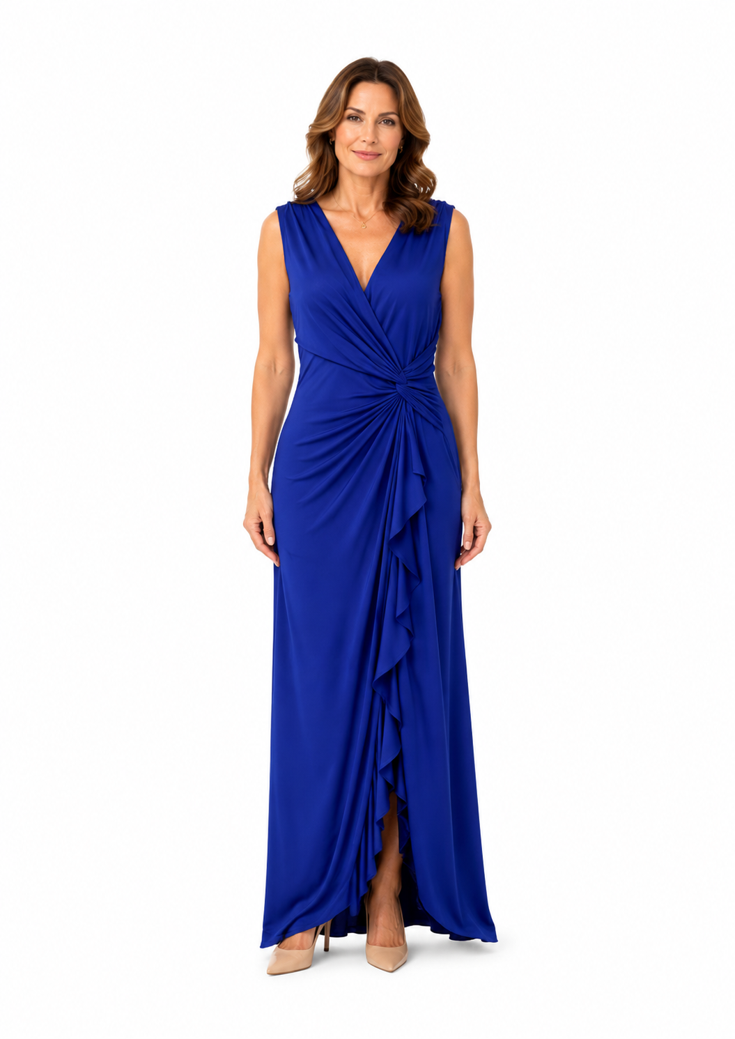 Arriendo de Vestido morado intenso rey ralph lauren