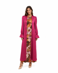Arriendo de abrigo kimono fucsia marca IT VELVET largo