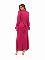 Arriendo de abrigo kimono fucsia marca IT VELVET largo