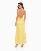Vestido estampaso marca Maco Design largo