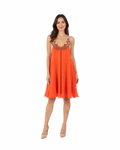 Arriendo de vestido corto con lentejuelas marca debut