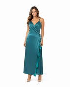 Arriendo de vestido largo colección ChicDressProject satín