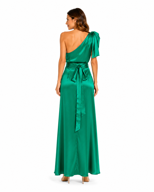 Arriendo de conjunto verde pollera con top ajustable