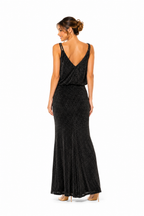 Arriendo de Vestido largo negro brillante basement corte sirena