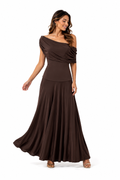 Vestido café