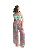 Arriendo de Conjunto verde rosado y blanco con flores