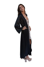 Arriendo de Kimono seda negro