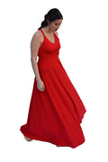 Arriendo de Vestido Largo rojo