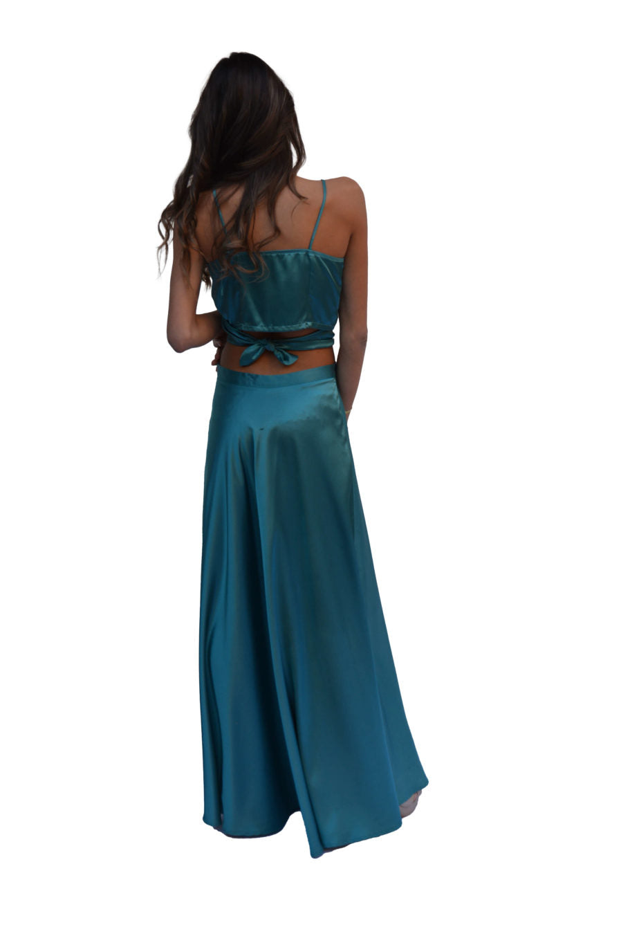 Arriendo de Conjunto seda celeste