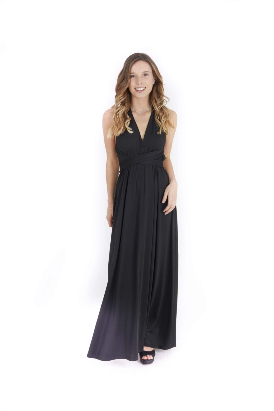 Vestido negro multiformas
