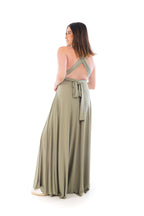 Arriendo de Vestido verde musgo claro armable