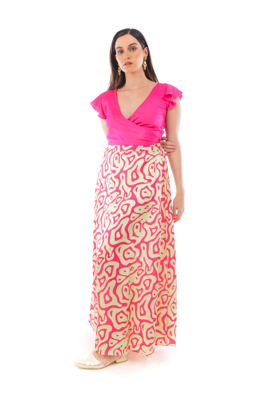Arriendo de Pollera estampada