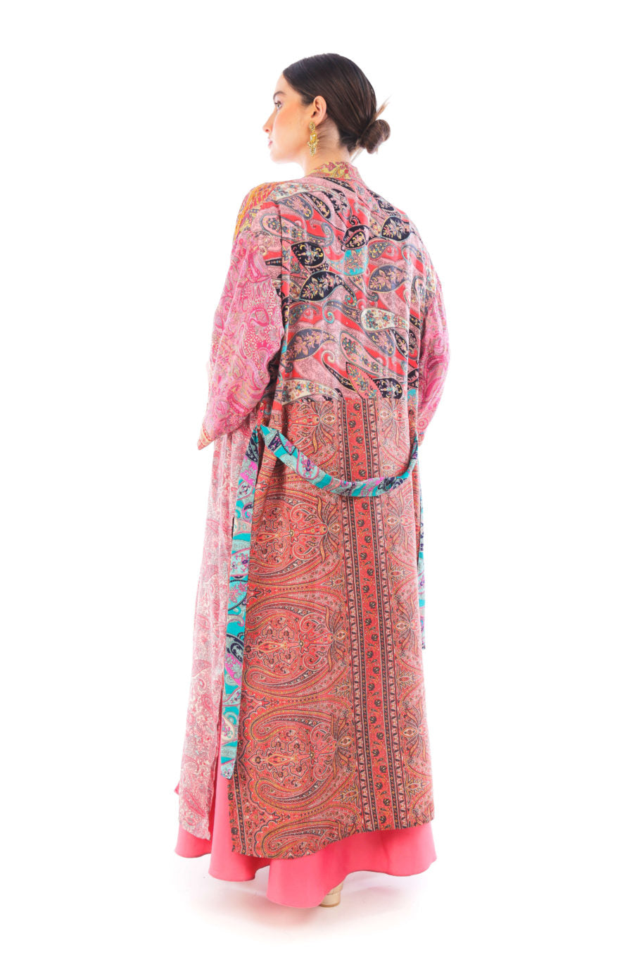Arriendo de Kimono largo hippie chic con amarre talla única