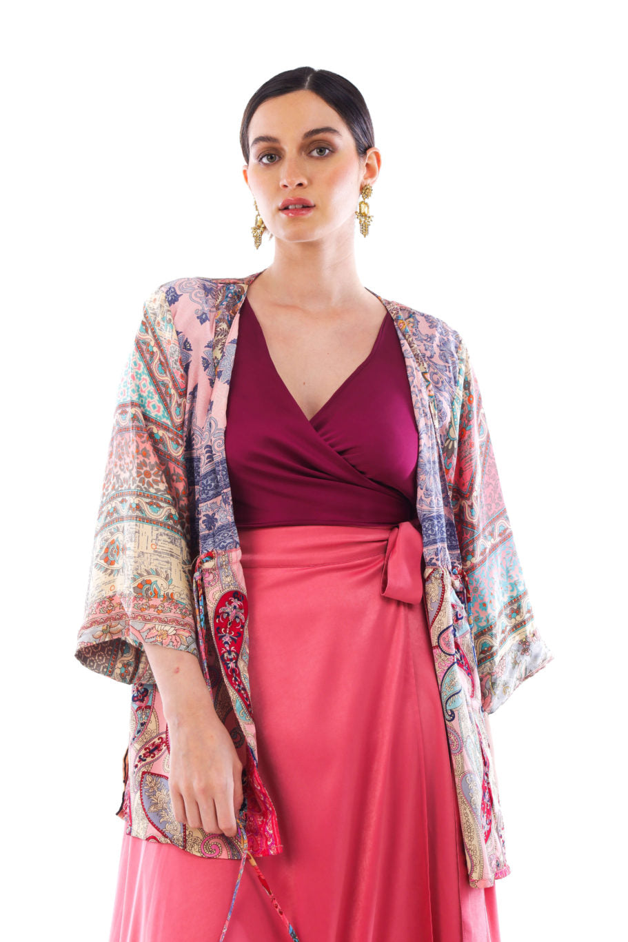 Arriendo de Kimono hippie chic cortito talla única