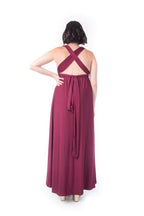 Arriendo de Vestido multiforma burdeo