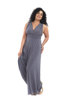 Arriendo de Vestido largo multiforma gris