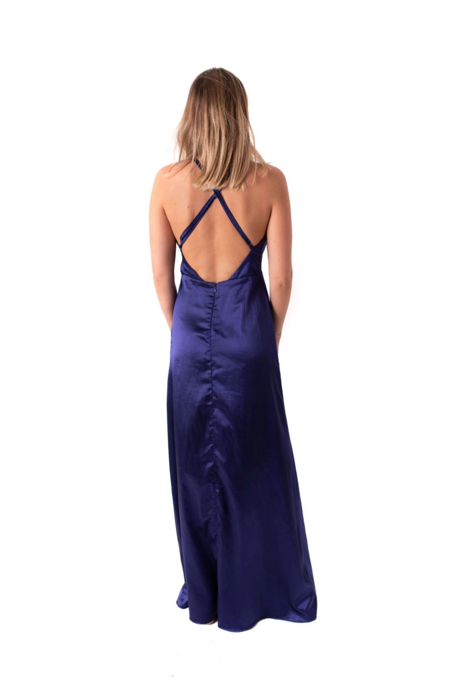 Vestido azul rey marca DEBUT - Chic Dress Project
